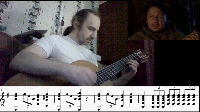 Zapachnialo Jesienia: Баллада Лютика. Wiedzmin OST 2002 (notes,ноты,аккорды,accords)