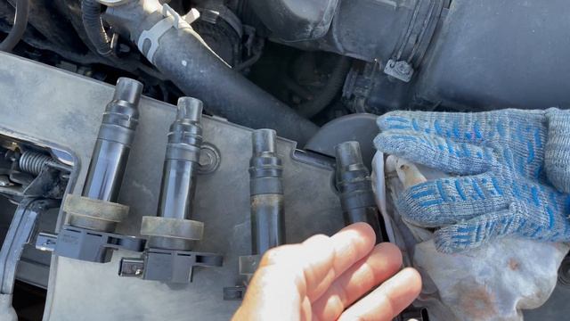 Моргает Check Engine на Kia Rio или Hyundai Solaris смотреть онлайн