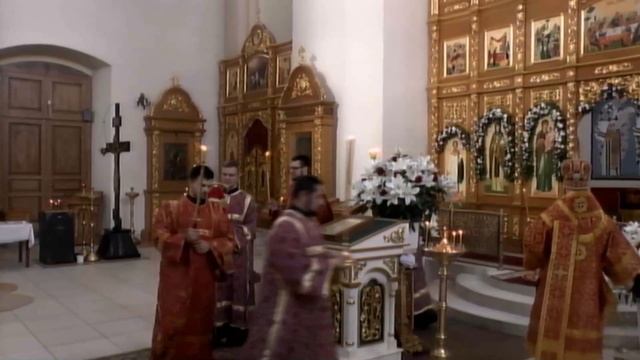Всенощное бдение в Неделю Жен мироносиц смотреть онлайн