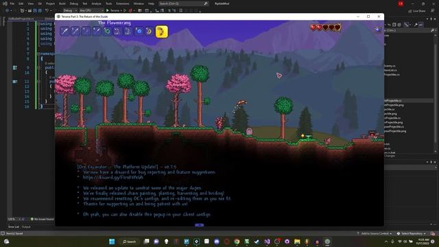 Terraria Modding Tutorial || - Global Projectile (1.4) смотреть онлайн