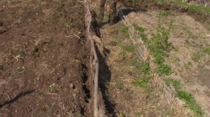 Грядки с рубероидом