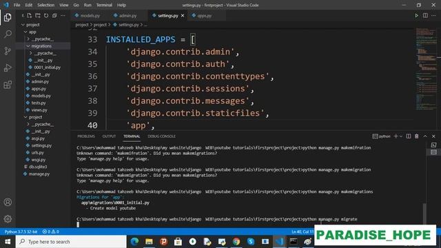 how to create database in Django python in deatil || save data with different ways || in hindi смотреть онлайн