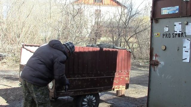 Как покрасить автомобильный прицеп с бюджетом 800 р. смотреть онлайн