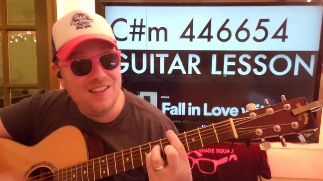 How To Play Fall In Love With You - Montell Fish guitar tutorial (Beginner Lesson!) смотреть онлайн
