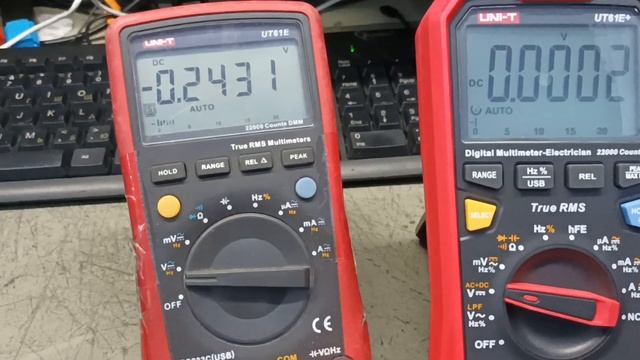 Обзор Uni-T UT61E+ сравнение с UT61E измерение сопротивления авто режим автовыбор смотреть онлайн