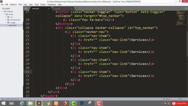 How to create a fully responsive website using bootstrap | Part 1 смотреть онлайн