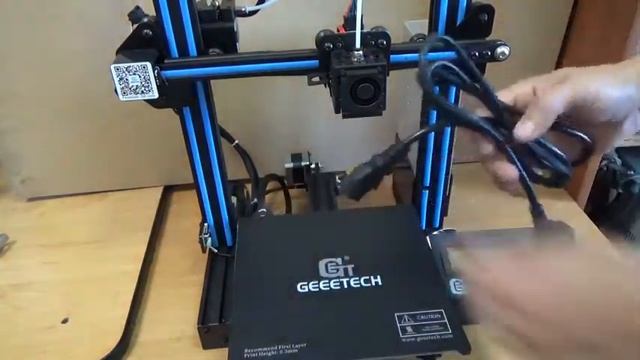 3D принтер GEEETECH A10 смотреть онлайн