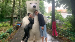 Поздравление белого мишки для любимой жены