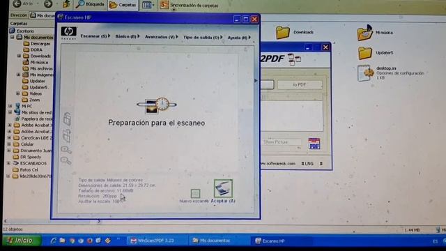 HP Scanjet problemas al escanear, al inicio bien, al procesar se inclina. Lo solucione en otro vide смотреть онлайн