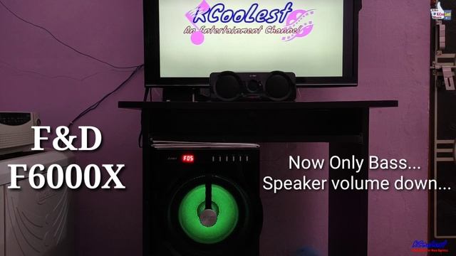 F&D F6000X | Sound Test | Best Wireless Speaker | F6000X | Best Home Theater System | kcoolest смотреть онлайн
