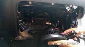 Замена вентилятора и резистора Ауди А1 Sportback