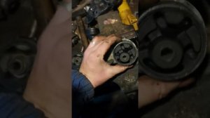 Замена картриджа подушки двигателя Ока