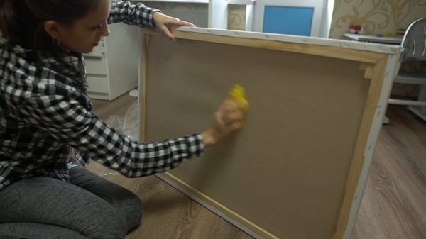 Холст провис ! Что делать ? Как исправить провисший холст ?