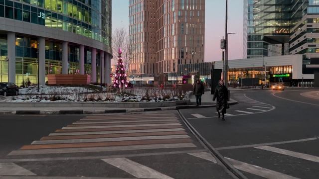 ⁴ᴷ MODERN SKYSCRAPERS IN MOSCOW ? Walk through the Premium Business Center "MOSCOW-CITY" смотреть онлайн