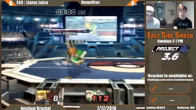 ESS Weekly #39: ESS | Llama Juice (ICs) Vs Neopolitan (ZSS) - Ameteur Winners Semis - Project M смотреть онлайн