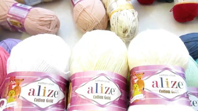 Из архива 2021. Мои запасы пряжи. Часть 1. Alize Cotton Gold смотреть онлайн