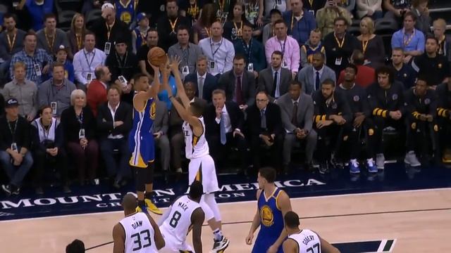 NBA TV | Curry Four Point Play | Warriors vs Jazz | December 8, 2016 смотреть онлайн