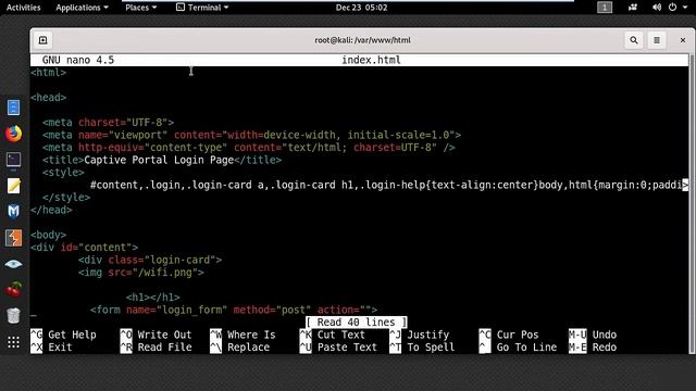 How to Capture the Login Information using a PHP Script by a Hacker || WiFi Pen testing || смотреть онлайн