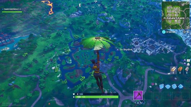 Fortnite season 8 umbrella.PALM LEAF - PLAYS MUSIC смотреть онлайн