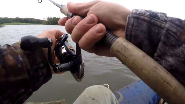 Ловля щуки на пруду. Уловистая вертушка. смотреть онлайн