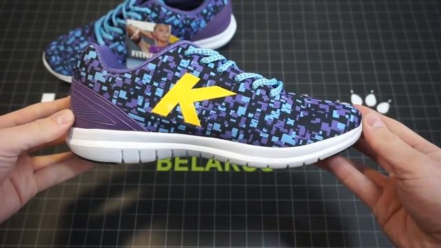 Кроссовки Kelme ATENEA лиловые смотреть онлайн
