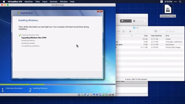 How to install VirtualBox Windows 7 virtual machine смотреть онлайн
