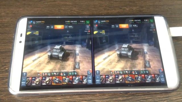 WOT BLITZ В VR ОЧКАХ. Очки виртуальной реальности и танки. 3D.