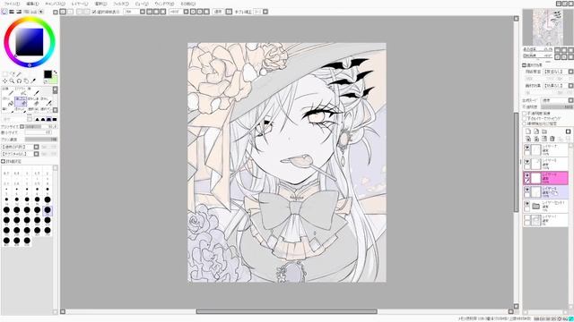 ハロウィン2023【イラストメイキング】 смотреть онлайн