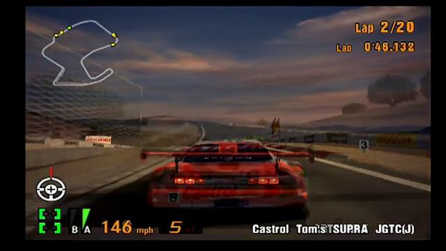 Gran Turismo 3 Rivals Episode 2! Castrol Tom's Supra (JGTC) vs Denso Sard Supra GT (JGTC)! смотреть онлайн