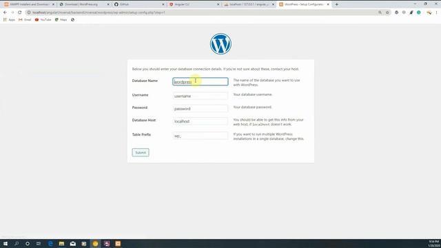 Angular Universal Project setup for WordPress and angular in local Part 1 смотреть онлайн
