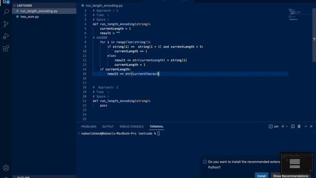 ? 2. Run Length Encoding | Leetcode | Amazon смотреть онлайн