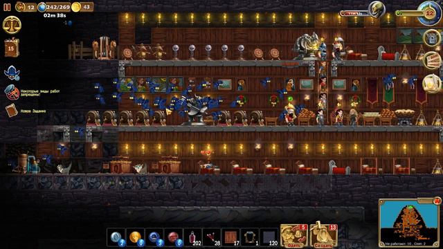 НАШЛИ СТАРЫЕ ДОБРЫЕ РАЗВАЛИНЫ 🦉 Craft The World \ Одинокая гора #100 смотреть онлайн