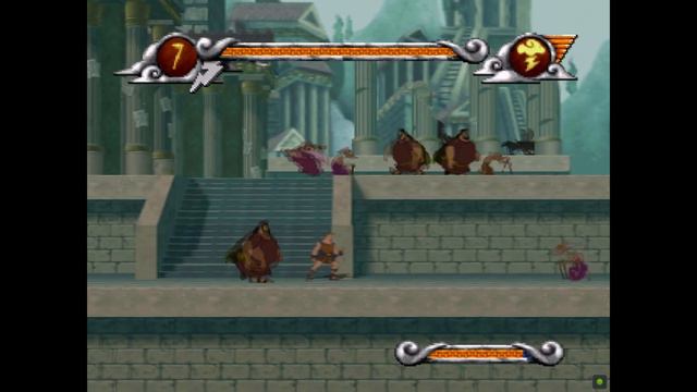 Hercules (RUS) - PS1 - полное прохождение - эмулятор EPSXe