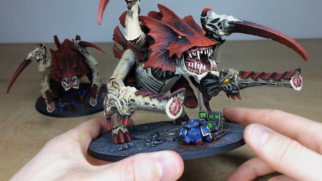 PAINTING SHOWCASE Tyranids Forge World Barbed Hierodule Warhammer 40k смотреть онлайн