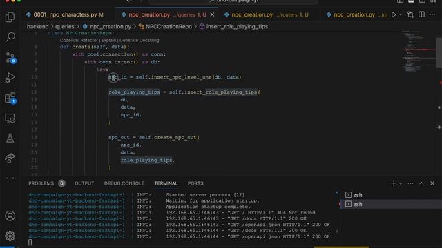 Building a Dungeon Master's Assistant | Python, FastAPI, PostgreSQL | D&D 5E | Part 2 смотреть онлайн