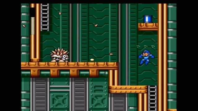 Sega Mega Drive 2 (Smd) 16-bit MegaMan (RockMan) 3 part Stage NeedleMan