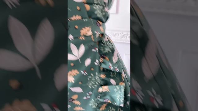 Платье женское branchnudeshop на запах с коротким рукавом смотреть онлайн