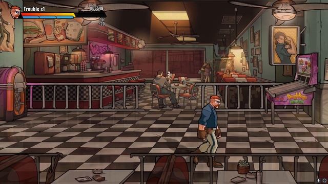Mayhem Brawler прохождение #1 ☫ Уровень 1: Старые доки ☫ Chainfield ☫Заброшенные здания☫ walkthroug смотреть онлайн