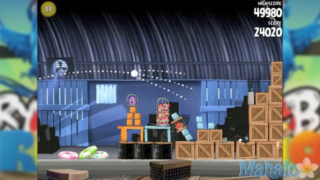 Angry Birds Rio World 1 Level 7 Pineapple смотреть онлайн