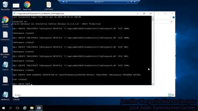Instancias, Tablespace y Usuarios en Oracle 12c смотреть онлайн