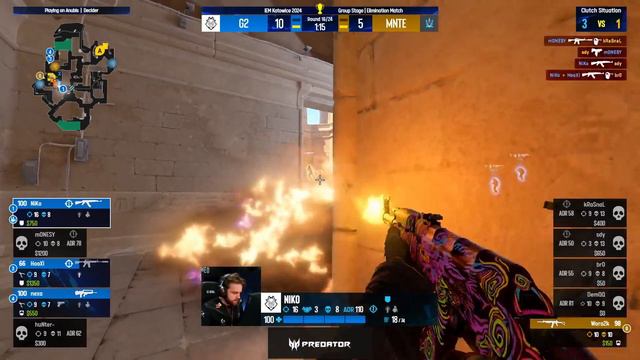 🇧🇦NIKO NIKO NIKO!!!! 》》》 [ G2 vs Ence] 》》》 Iem Katowice 2024🏆 смотреть онлайн