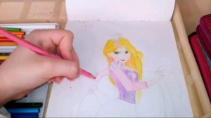Как нарисовать рапунцель /How to draw Rapynzel