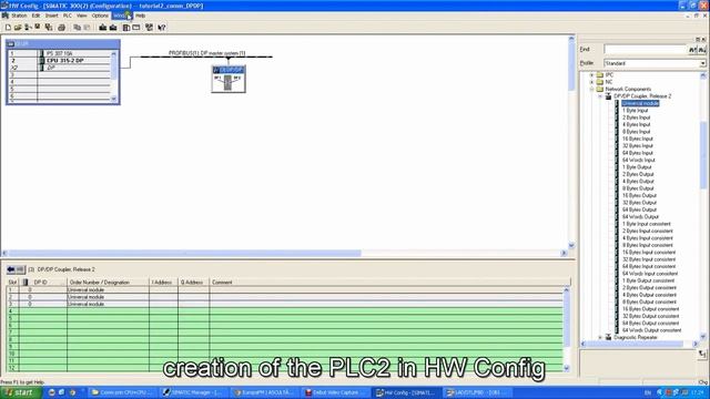 Siemens Step 7 Communication CPU+CPU network DPDP смотреть онлайн