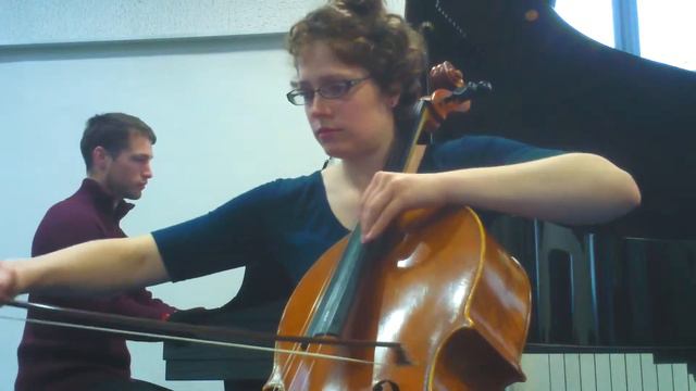 Arpeggione Cello Sonata 1st movement (Schubert) - Sarah Jane Johnson & Daniel Alacoque смотреть онлайн