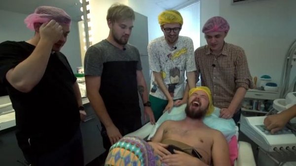 Парни пробуют рожать)!) #роды