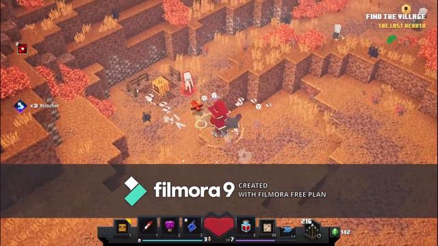 Minecraft Dungeons pumpkin pastures gameplay . RUSH Gamer XXX смотреть онлайн