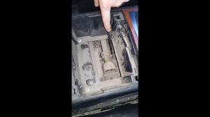 Подтяжка троса ручника на Mitsubishi pajero IV 2008 г.