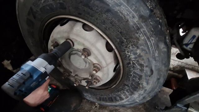 Честный тест гайковерта BOSCH GDS 18v-1050H на перетянутых гайках