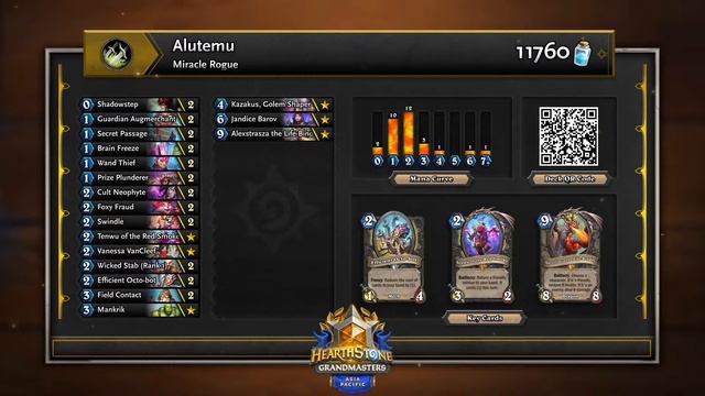 Alutemu vs lambyseries | 2021 Hearthstone Grandmasters Asia-Pacific | Top 8 | Season 1 | Week 7 смотреть онлайн