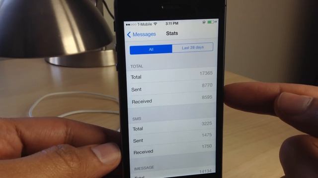 SMS Stats 2: See total messages sent to individuals and all users смотреть онлайн
